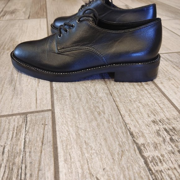 COACH women's oxford leather shoes size: 9 (B) - Picture 9 of 12